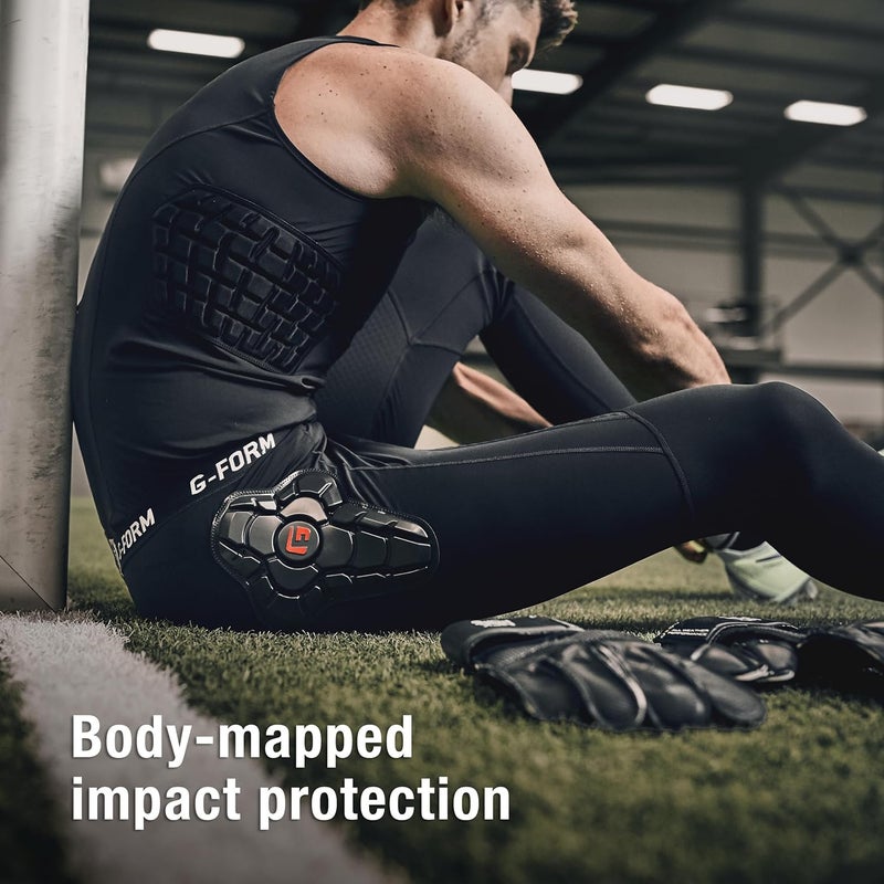 G-Form Goalkeeper Impact Pants - Impact Pants with Padding - Gear for Soccer & More - Breathable&Machine-Washable Baselayer - Image 1